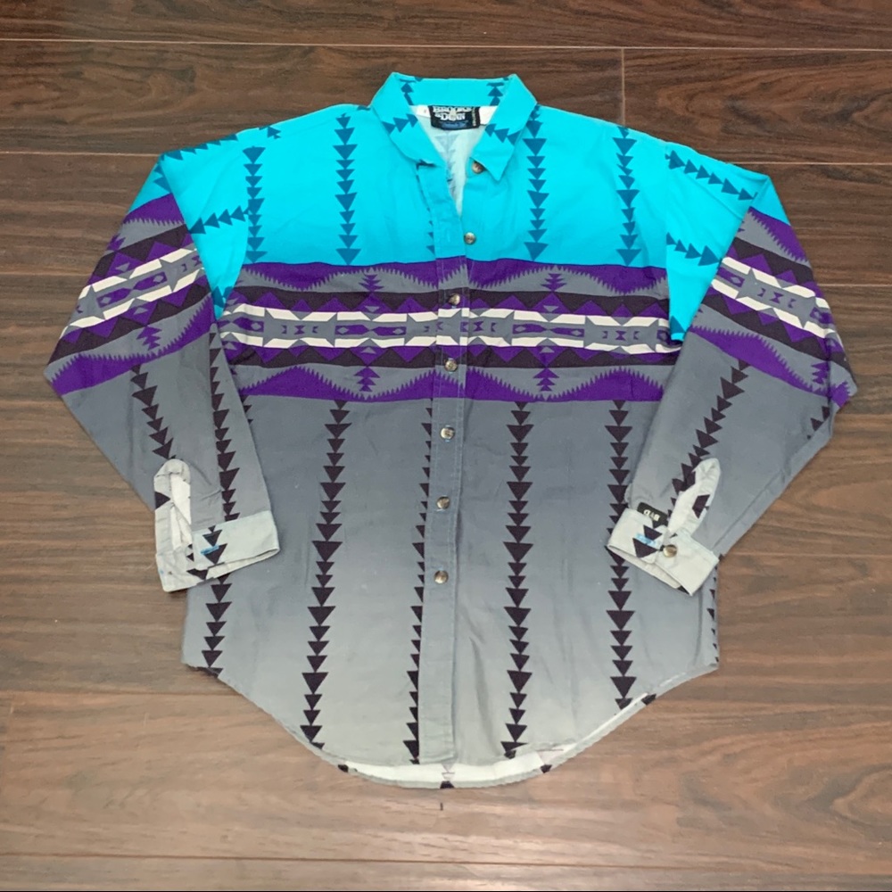 Vintage Brooks And Dunn Western Button down shirt